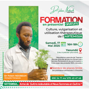 FORMATION SUR LA CULTURE ET VULGARISATION DE L'ARTEMISIA